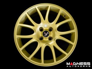 FIAT 500 ABARTH Tributo Ferrari Alloy Wheel Set - Gold Finish